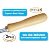 2 Pcs Corer Zucchini Squash Vegetable Stainless Kosa Excavator And