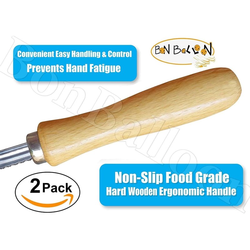 2 Pcs Corer Zucchini Squash Vegetable Stainless Kosa Excavator And