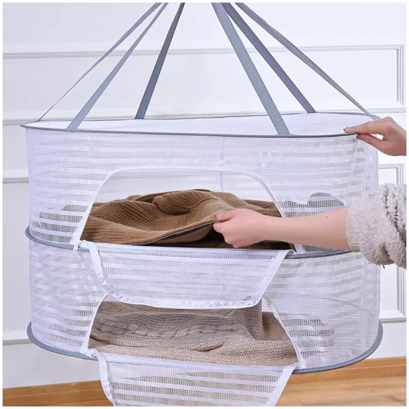 AIMALL 2-Layer or 3-Layer Foldable Drying Net – 27.6 x