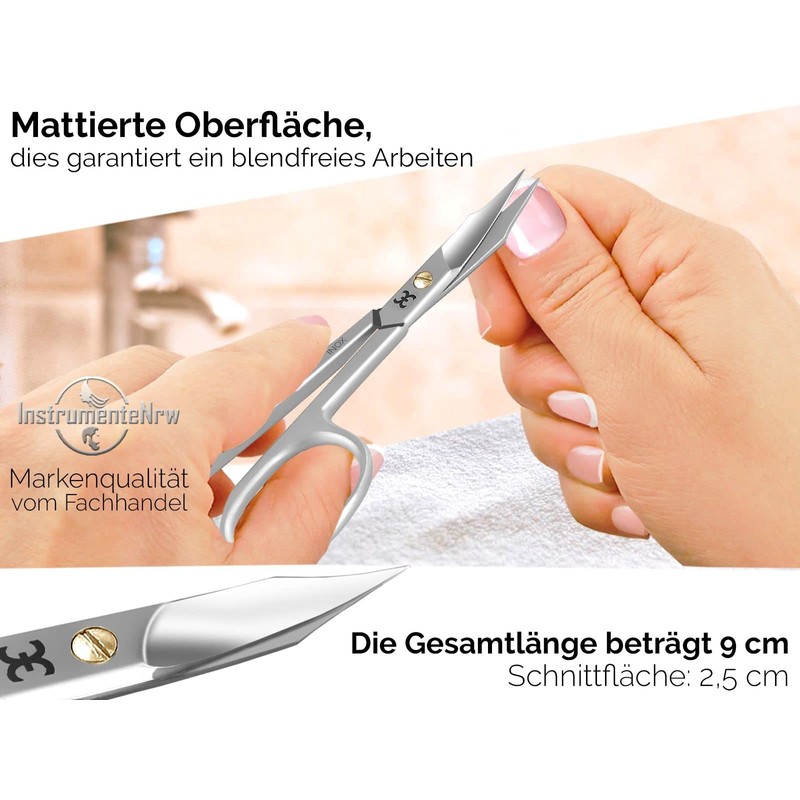 Nail Scissors Cuticle Scissors Combination Manicure Pedicure Scissors Stainless Steel