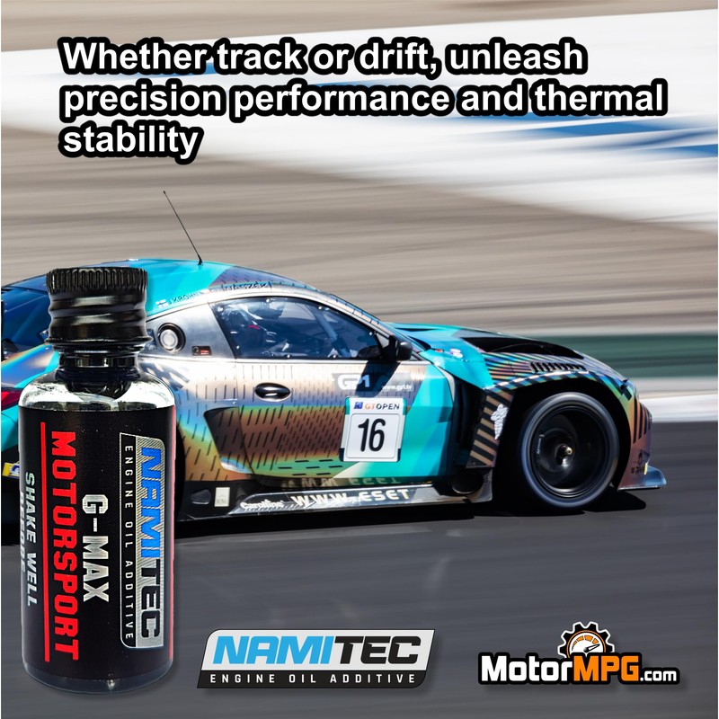 NAMITEC G-MAX MOTORSPORT | Boost Horsepower & Reduce Engine Wear