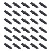 Topkidame 30pcs Double End Xmas Tree Retainer Clip Fastener 11/32"