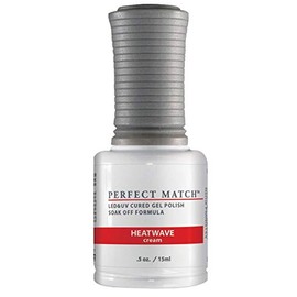 LeChat Perfect Match Gel Polish, Heatwave, 0.5 Fl Oz (PMS153)