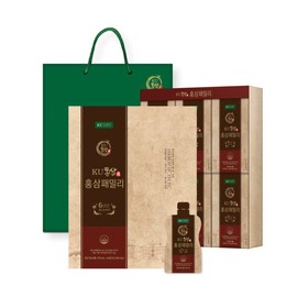 건국 KU 홍삼 진(眞) 홍삼패밀리 50ml 42포 (1박스) Geonguk KU Red Ginseng True (Jin) Red Ginseng Family 50ml 42 Pouches (1 Box)