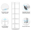 Tribesigns 6 Tier Corner Shelf, 70.9 Inch Tall Corner Bookshelf