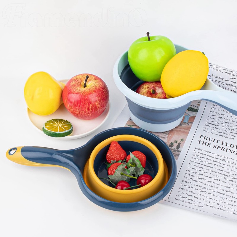 Framendino, 2 Pack Folding Water Ladles Collapsible Kitchen Water Scoop