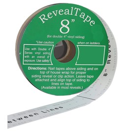 RevealTape by DCI 8" reveal - Shingle Layout Tape