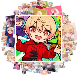 50PCS Ten-ma Tsukasa Cartoon Stickers Comic Waterproof Graffiti Vinyl Decals Laptop Toy Kid Gifts