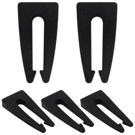 5pcs Gas Stove Knob Locks, Oven Lock Child Safety Gas Stove Knob Covers, Baby Proof Stove Knob Covers Lock Gas Stove Child Safety Knob Locks Childproof Baby Proofing Oven Safety Lock No Tools (Black)