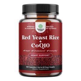 Arroz De Levadura Roja Ayuda Para Salud Cardiaca 120 Cáps.