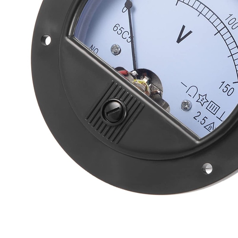 uxcell® DC 0-150V Analog Panel Voltage Gauge Volt Meter 65C5