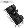 KASturbo Power Window Regulator Switch Electric Window Regulator Button with