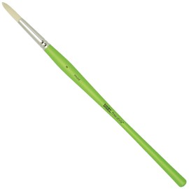 Liquitex 1300108 Free Style Künstler - Pinsel, langlebig und formstabil aus hochwertigen synthetischen Faser für volle Kontrolle beim Farbauftrag -Rundpinsel - Nr. 6