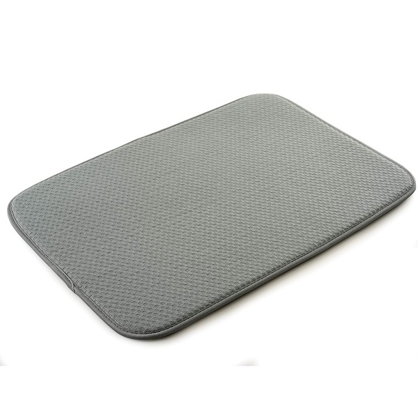 Norpro - 329 Norpro dish drying mat, 18" x 12", gray