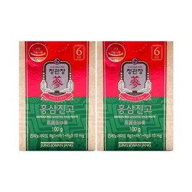 Kongwonjang 정관장 홍삼진고 100g x 2병 /An Korean Red Ginseng Extract 100g x 2 Bottles /An