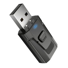 USB Bluetooth para Auto,Plug and Play Receptor Bluetooth Audio USB 4 en 1 USB Bluetooth 5.0 Receptor