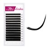 FADVAN Flat Lashes, 0.20C Curl Eyelash Extension, 1:1, Ellipse Flat