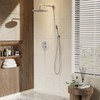 Gabrylly Shower System, Wall Mounted Shower Faucet Set with Shower