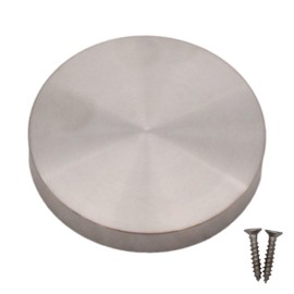 Keyhole Cover Escutcheon Stainless Steel Blank Design Pack of 1