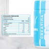 Creatina Monohidratada Hefesto Olimpo 100% Pura 300g Sin Sabor, 60