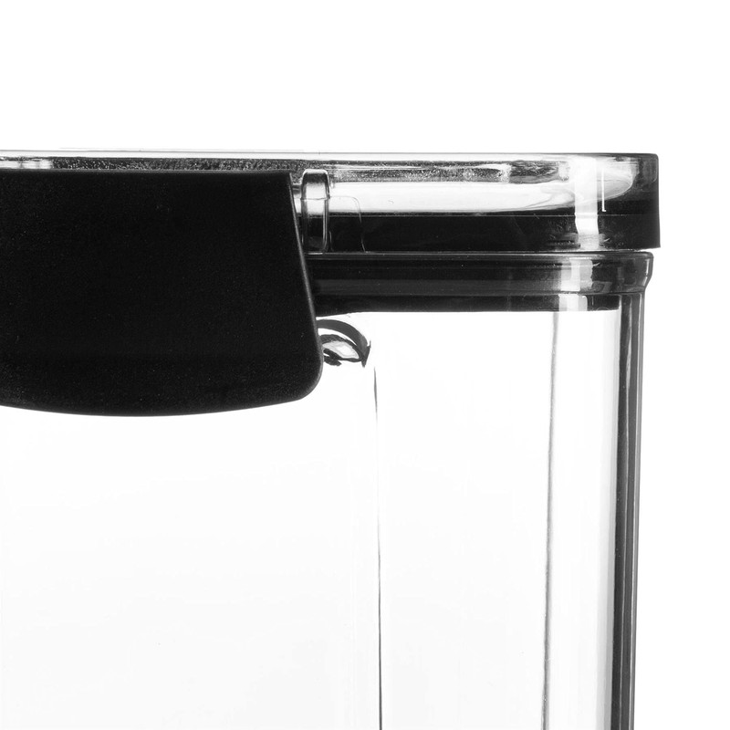 Argon Tableware Food Storage Containers - 460ml - Black -