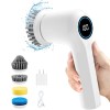 WWOAA Electric Spin Scrubber, Power Cleaning Brush Shower Scrubber with