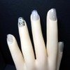 For office workers to press nails, hand-painted bamboo nails, clear