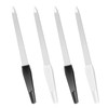 4pack Metal Nail Files, Yedtreg Professional Nail Files for Natural