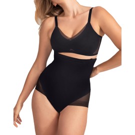 HONEYLOVE Shapewear for Women - SuperPower Brief High Compression - Tummy Control Underwear - Vamp/XL