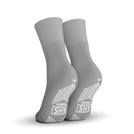 AMERICAN HOSPITAL SUPPLY Premium Anti-Slip Socks | Gray Grip Socks | XXXX-Large| 1 Pair