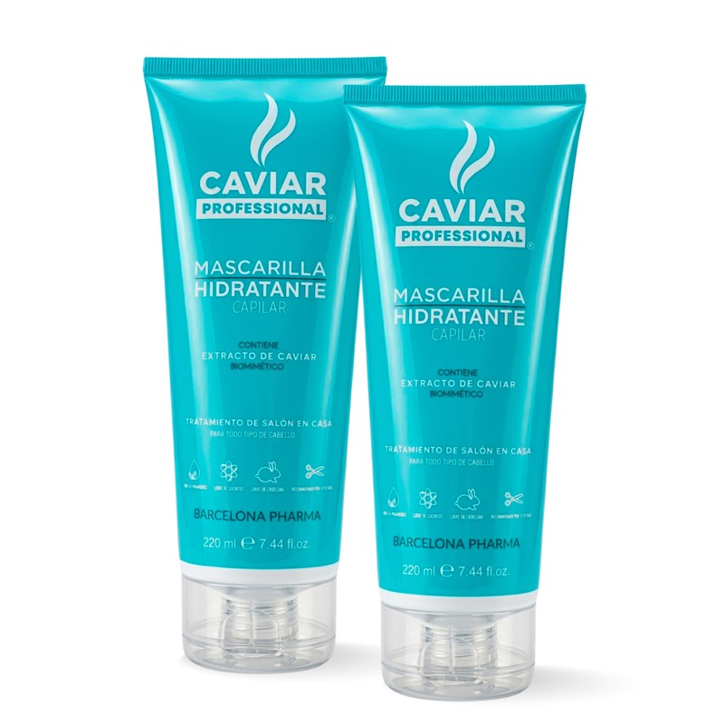 Mascarilla para cabello hidratante Hidrata y reconstruye Sin sulfatos y