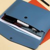 LAISIZHU PU Leather A4 File Folder, 13.0 x 9.6 inches