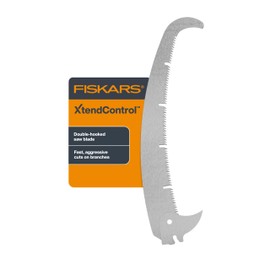 Fiskars XtendControl X3 Double-Hooked Replacement Saw Blade, Triple-Ground Tooth Profile for Fast Branch Cutting, Hardened Teeth for Long-Lasting Sharpness