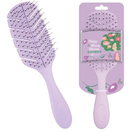 Altéax Daisy Blissy Bloom Detangling Brush for Curly Hair with Anti-Tangle Bristles - Straightening Brush for Hair, Perfect for Detangling Hair, Colour (Purple)