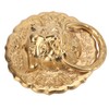 Door Knocker Chinese Animal Head Style Modelled Antique Brass Easy