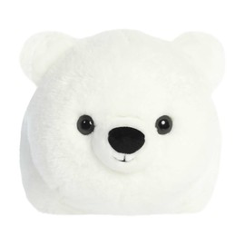 Aurora® Adorable Spudsters™ Penni Polar Bear™ Stuffed Animal - Comforting Cuddles - Playful Charm - White 11 Inches