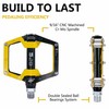 Bicycle Pedals-Aluminium Alloy Bicycle Pedals-Mountain Bike Pedals with Removable Non-Slip