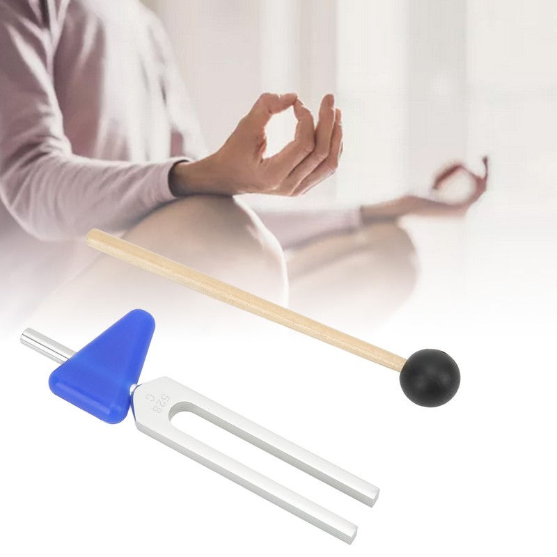 Yoga Tuning Accurate 528Hz Vibration Stress Relief Lightweight Portable Fork