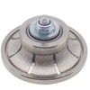 MOSTARTOOLS B25 1 Inch Demi Bullnose Half Bullnose Coarse Vacuum