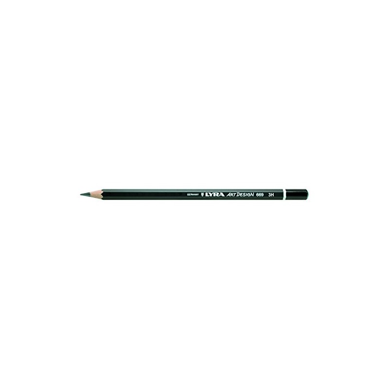 Lyra 1110108 Rembrandt Art Design Graphite Pencils Hardness 3H
