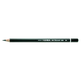 Lyra 1110108 Rembrandt Art Design Graphite Pencils Hardness 3H