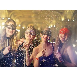 Mardi Gras Earrings Glitter Fleur De Lis Mask Drop Dangle Earrings Carnival Cosplay Party Jewelry Gifts