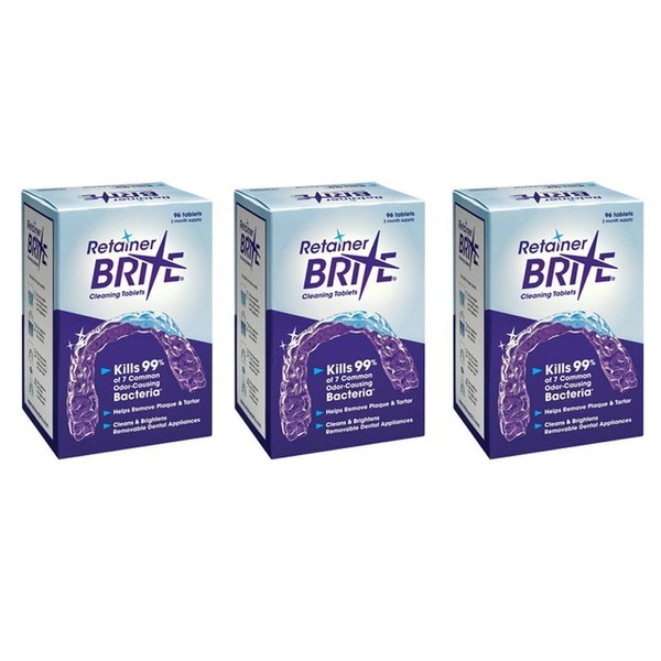 Retainer Brite Retainer brite tablets, 288 tablets (9 month supply) , 288 Count