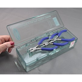 Bead Buddy Deluxe Tool Set-3 Essential Tools for Beading - Chain Nose Pliers, Round Nose Pliers, Side Cutter