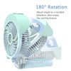 HandFan Portable Misting Fan, 55ml Large Water Tank, Rechargeable Handheld