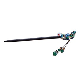 BIUDECO Classic Head Decor Wood Vintage Hairpin Hanfu Hair Chopstick Elegant and Beautiful