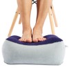 Cushion for Footrest, Flocking, Comfortable Inflatable Cushion with Footrest and