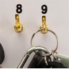 CGP Products 38 Hook Key Holder Wall Mount for Office,