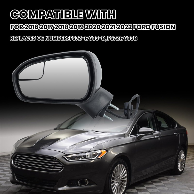 Clidr Driver Side Mirror Compatible with 2016 2017 2018 2019