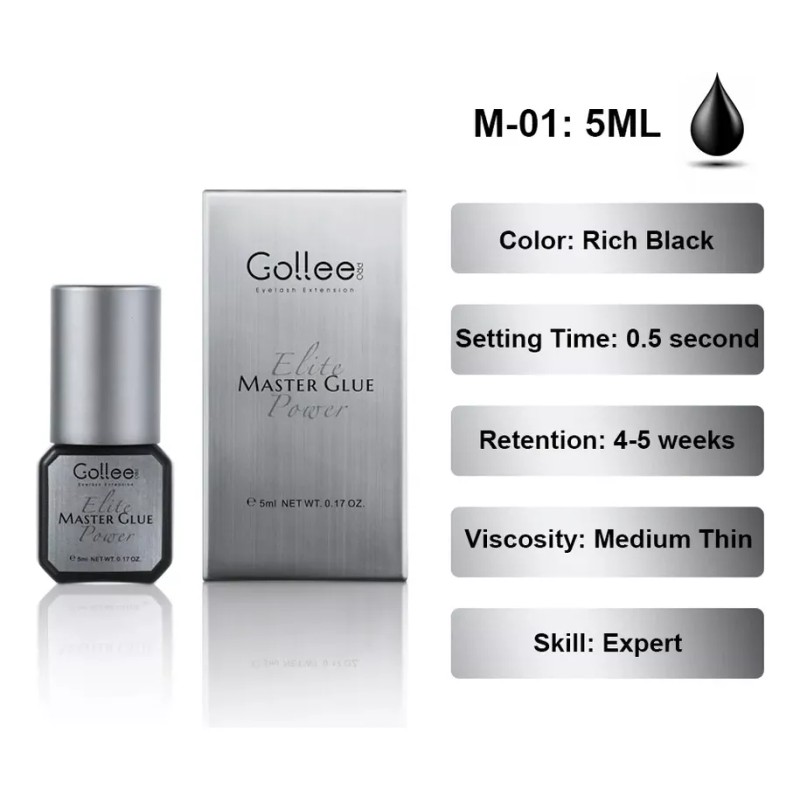 Gollee Master Glue Máxima Retención Para Extensión Pestañas